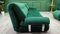Vintage Modular Green 4-Seat Corner Sofa by Km Wilkins for G-Plan, Set of 4 10