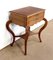 Solid Blonde Walnut Worktable, Late 19th Century, Image 2