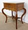 Solid Blonde Walnut Worktable, Late 19th Century, Image 12