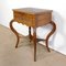 Solid Blonde Walnut Worktable, Late 19th Century, Image 3