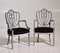 Stühle im Gustavianischen Stil, einschließlich Zwei Armlehnstühle mit Schnitzereien, Spätes 19. Jh., 6er Set 8