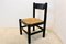 Dining Table with 6 Chairs in the Style of Vico Magistretti, Set of 7 7