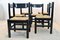 Dining Table with 6 Chairs in the Style of Vico Magistretti, Set of 7 10