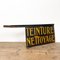 Antique French Handpainted Teinture Nettoyage Shop Sign 6