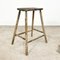 Tabouret de Peintre Vintage en Bois 1