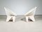 Concrete Outdoor Chairs, Italy, 1970s, Set of 2, Image 1