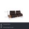 Two-Seater Free Motion Edit Sofa in Brown Leather with Relaxation Function from Koinor 2