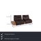 Two-Seater Free Motion Edit Sofa in Brown Leather with Relaxation Function from Koinor, Image 2