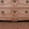 18th Century French Bleached Oak Serpentine Commode 8