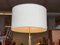 Große Mid-Century Pantonova Stehlampe aus Messing von Verner Panton, 1960er 5