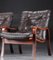 Vintage Danish Lounge Chair in Coco Leather and Rosewood, Image 3