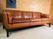 Dänisches Vintage 3-Sitzer Sofa aus cognacfarbenem Leder von Grant Mobelfabrik 6