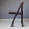 Wooden Folding Chair by Aldo Jacober for Alberto Bazzani, 1970s, Set of 4, Image 8