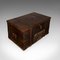 Antique English Victorian Iron and Pine Steamer Trunk, 1860s, Image 8