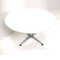 Vintage Round White Dining Table from Brabantia, 1970s 3