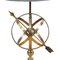Lámpara de mesa Armillary inglesa, años 50, Imagen 3