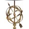 Englische Armillary Tischlampe, 1950er 2