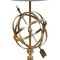 Lámpara de mesa Armillary inglesa, años 50, Imagen 2