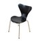 Schwarze Stühle von Arne Jacobsen für Fritz Hansen, 6er Set 1