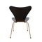Black Chairs by Arne Jacobsen for Fritz Hansen, Set of 6, Image 2