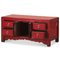 Low Red Lacquer Cabinet 3