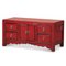 Low Red Lacquer Cabinet 2