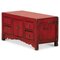Low Red Lacquer Cabinet, Image 4