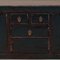 Low Dark Blue Lacquered Cabinet 6