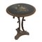 Cast Iron Side Table with Painted Slate Top 2