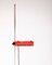 Vintage Red 626 Floor Lamp by Joe Colombo for Oluce, 1970s, Image 2