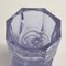 Art Deco Crystal Glass Carafe with 6 Glasses in the Style of R. Lalique, 1930s, Set of 7, Image 10