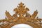 Grand Miroir Antique en Bois Sculpté Doré, France 4