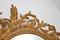 Großer antiker französischer Spiegel mit vergoldetem geschnitztem Holzrahmen 5