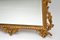 Großer antiker französischer Spiegel mit vergoldetem geschnitztem Holzrahmen 9