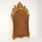 Großer antiker französischer Spiegel mit vergoldetem geschnitztem Holzrahmen 10
