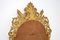 Großer antiker französischer Spiegel mit vergoldetem geschnitztem Holzrahmen 11