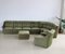 Large Vintage Green Sofa, Set of 8, Image 15