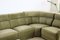 Großes grünes Vintage Sofa, 8er Set 8