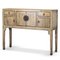 Distressed Cream Lacquer Ladies Cabinet 1