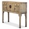 Distressed Cream Lacquer Ladies Cabinet 4