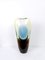 Handmade Murano Glass Vase with Gradient Color, 1970s 1