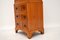 Antique Georgian Style Yew Wood Chest on Chest, Image 13