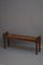 Gothic Revival Oak Hall Bench 1