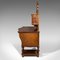 Antique English Victorian Walnut Dressing Table from Gillow & Co, Image 4