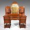 Antique English Victorian Walnut Dressing Table from Gillow & Co, Image 2