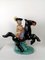 Art Deco Ceramic Horseman by Komlos, 1930s 1