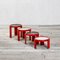 Stackable 780/783 Coffee Tables by Gianfranco Frattini for Cassina, 1960s, Set of 4 5