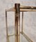 Tables d'Appoint Style Bambou en Laiton Doré, 1980s, Set de 2 8