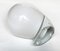 White Porcelain and Milk Glass Shade Sconce by Wilhelm Wagenfeld for Lindner 8