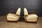 Italian Art Deco Walnut Armchairs, Set of 2, Image 10